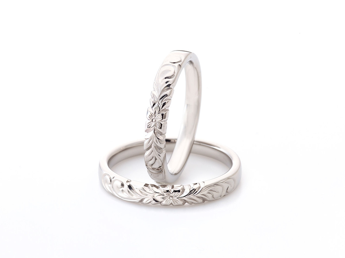 マウオリ 結婚指輪 LEI(レイ)MM-7 ペアリング